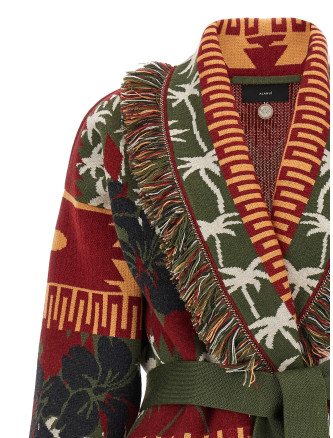 'Hibiscus Bloom' cardigan #