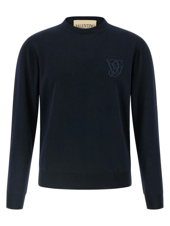 Valentino Garavani logo embroidery sweater #1