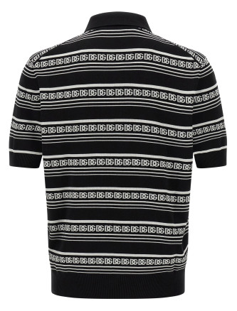 Knitted polo shirt #