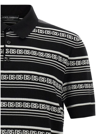 Knitted polo shirt #
