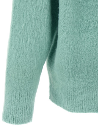 Shearling cotton sweater #