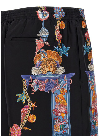 'Coral Theatre' print bermuda shorts #