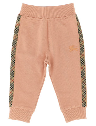'Jackson Check Tape' joggers