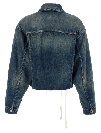 Tape denim jacket #