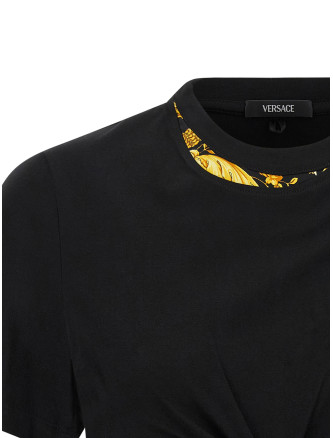 'Barocco' double layer T-shirt #