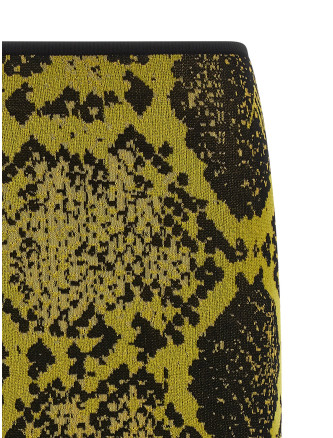 Python jacquard skirt #