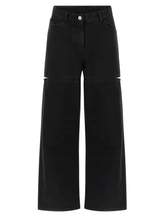 Cut-out jeans