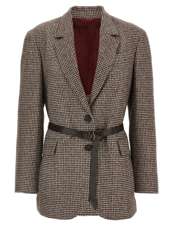 Houndstooth blazer #1