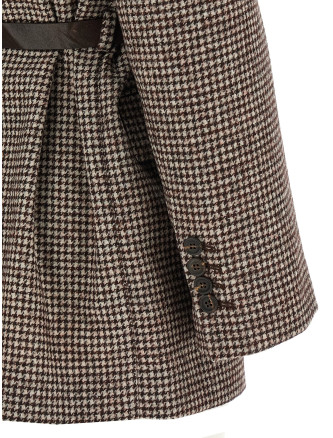 Houndstooth blazer #
