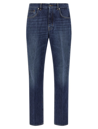'Straight' jeans