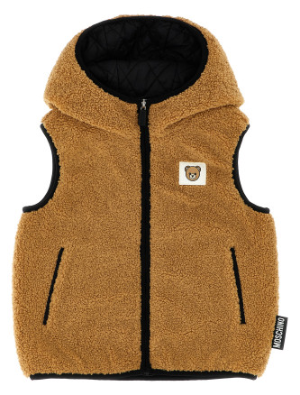 'Moschino Teddy Bear' Sherling vest