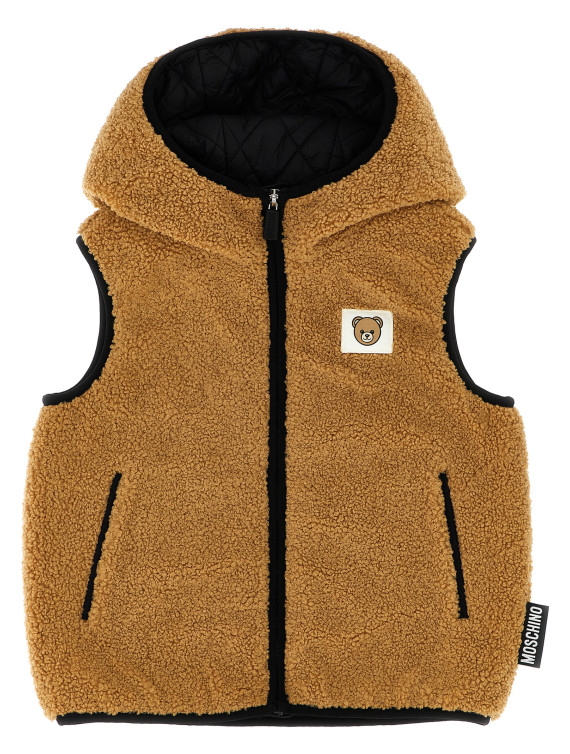 'Moschino Teddy Bear' Sherling vest #1