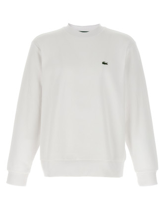 Logo patch sweatshirt