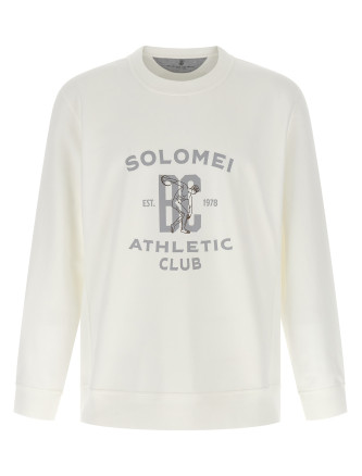 Techno cotton sweatshirt