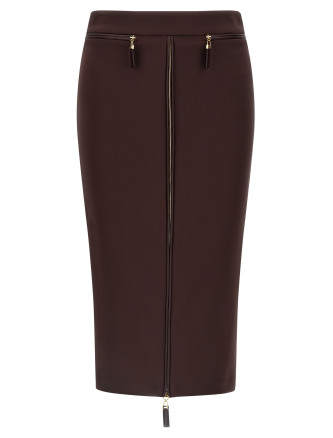 Zip skirt