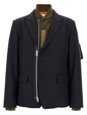 Bomber insert blazer