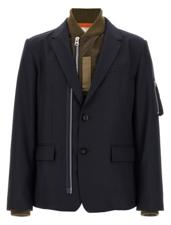 Bomber insert blazer #