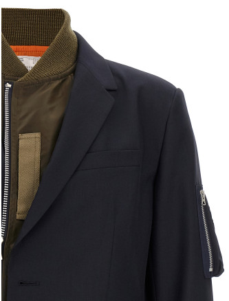 Bomber insert blazer #