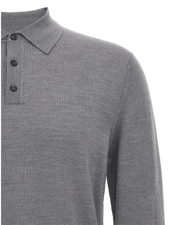Virgin wool polo shirt #