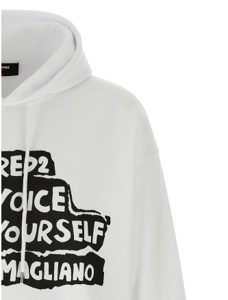 Magliano x Dsquared2 capsule hoodie #
