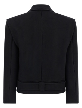 Double-breasted coat #