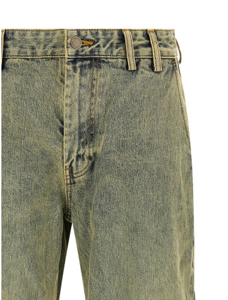'Cuff Surface Wave' jeans #