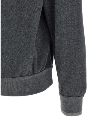 Piqué cotton sweatshirt #