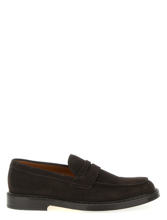 Suede loafers