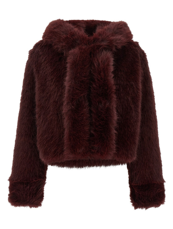Cropped eco fur #1