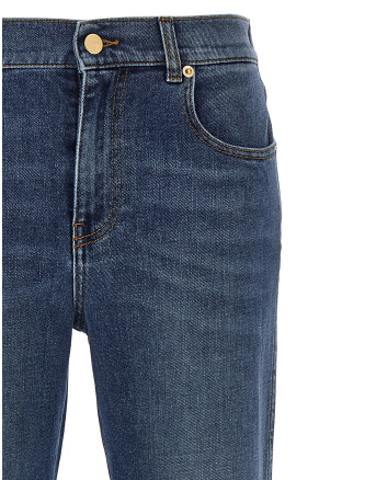 Knitted pocket jeans #