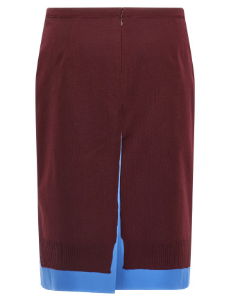 Double layer skirt #