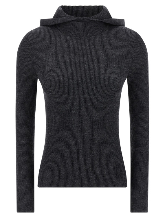 'Leila25' hooded sweater #1