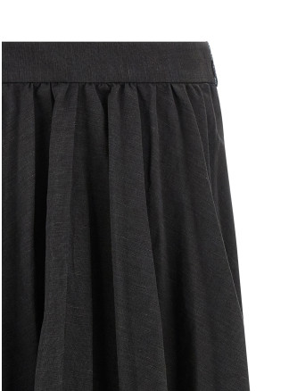 'Hybrid Pleated' skirt #