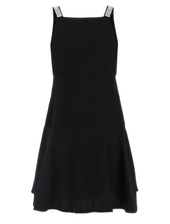 Studded ribbon dress #