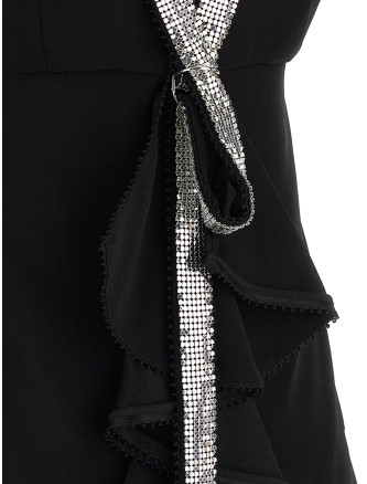 Studded ribbon dress #