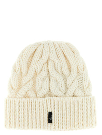 Braided wool beanie #
