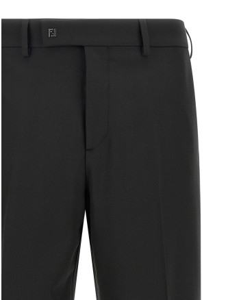 Gabardine trousers #