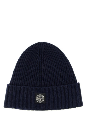 Logo patch beanie