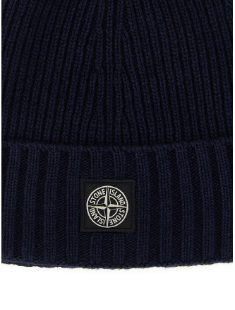 Logo patch beanie #