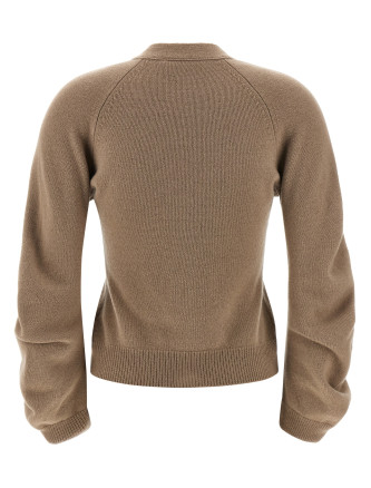 Curved sleeves cardigan #