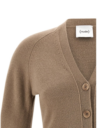 Curved sleeves cardigan #