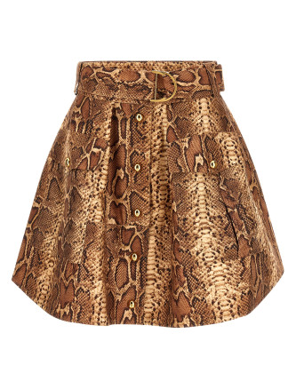 'Hypnotic Utility Mini' skirt