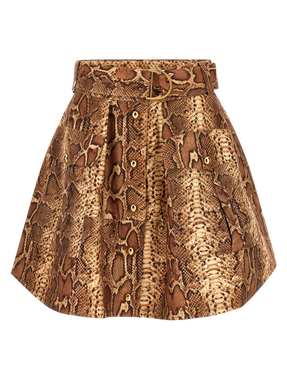 'Hypnotic Utility Mini' skirt #1