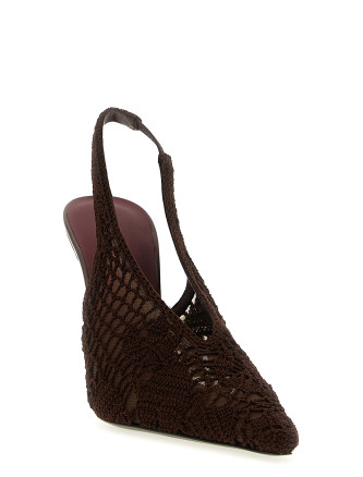 Crochet slingback #