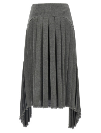 Pleated skirt #