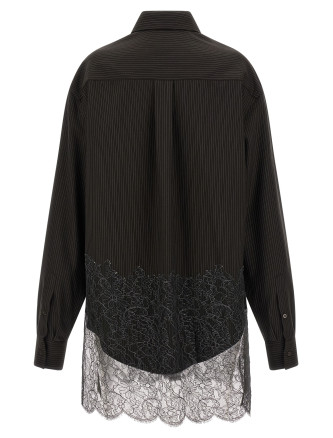 Wool and lace shirt #