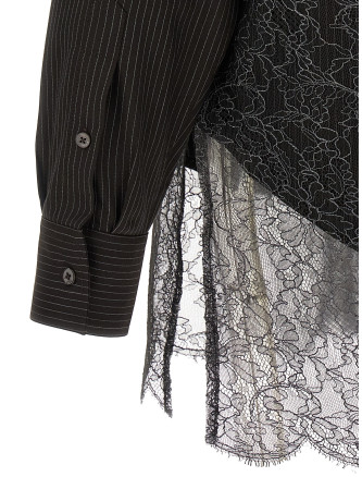 Wool and lace shirt #