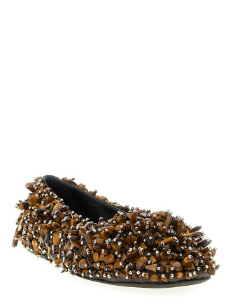 Beaded ballet flats #