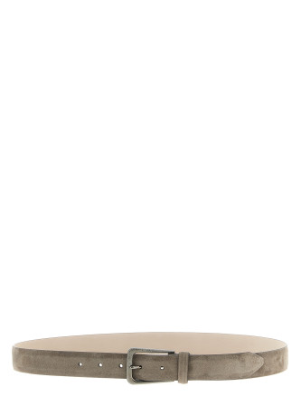 Suede belt