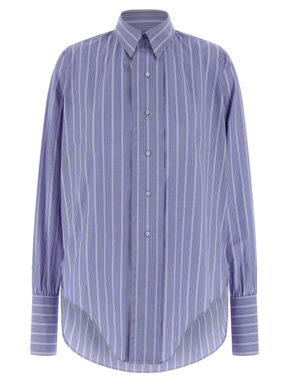 Striped cotton shirt #1
